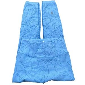 Sweaty Betty Womens Motion Jacquard Leggings Blue SZ 10 High Waist